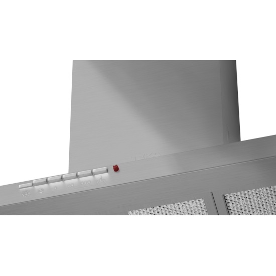Καμινάδα τοίχου, μοτέρ με τουρμπίνα διπλής απορρόφησης, στα 60cm / 70cm / 90cm 