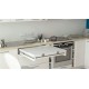 Space-saving table system VIALEX BENJAMIN for the kitchen, bedroom, and office.